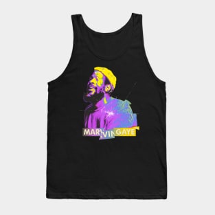 ART GLASS - MARVIN GAYE SOUL PRINCE Tank Top